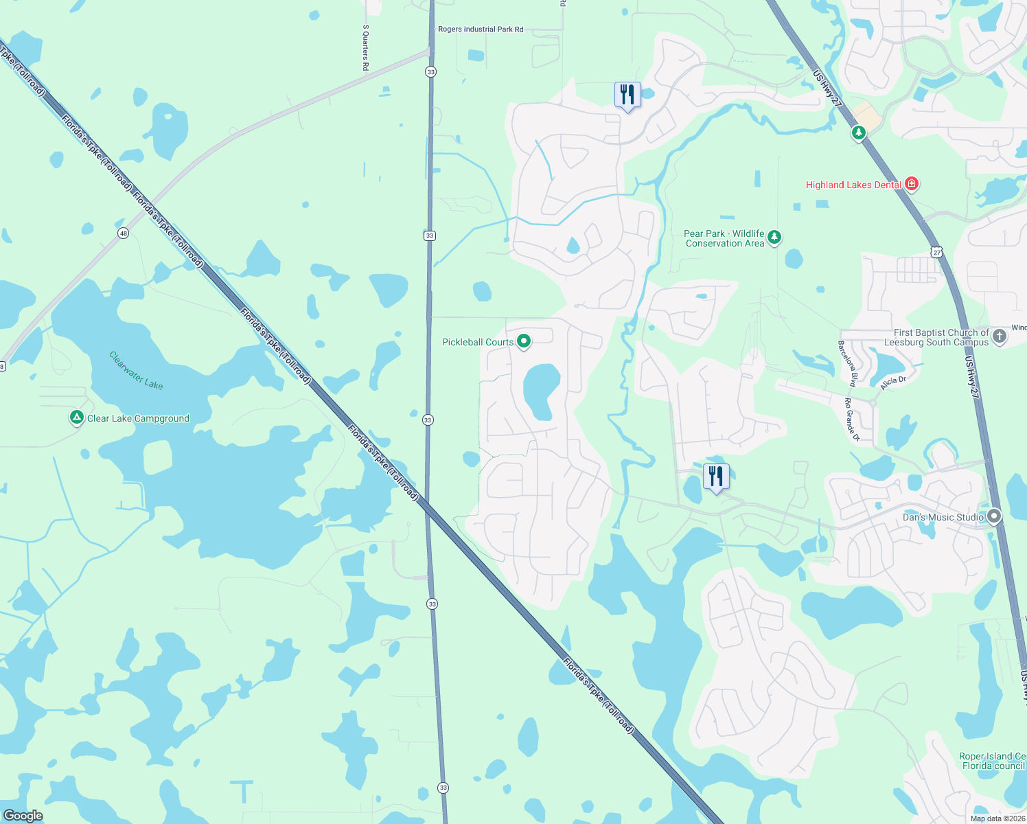 map of restaurants, bars, coffee shops, grocery stores, and more near 25533 Laurel Valley Road in Leesburg