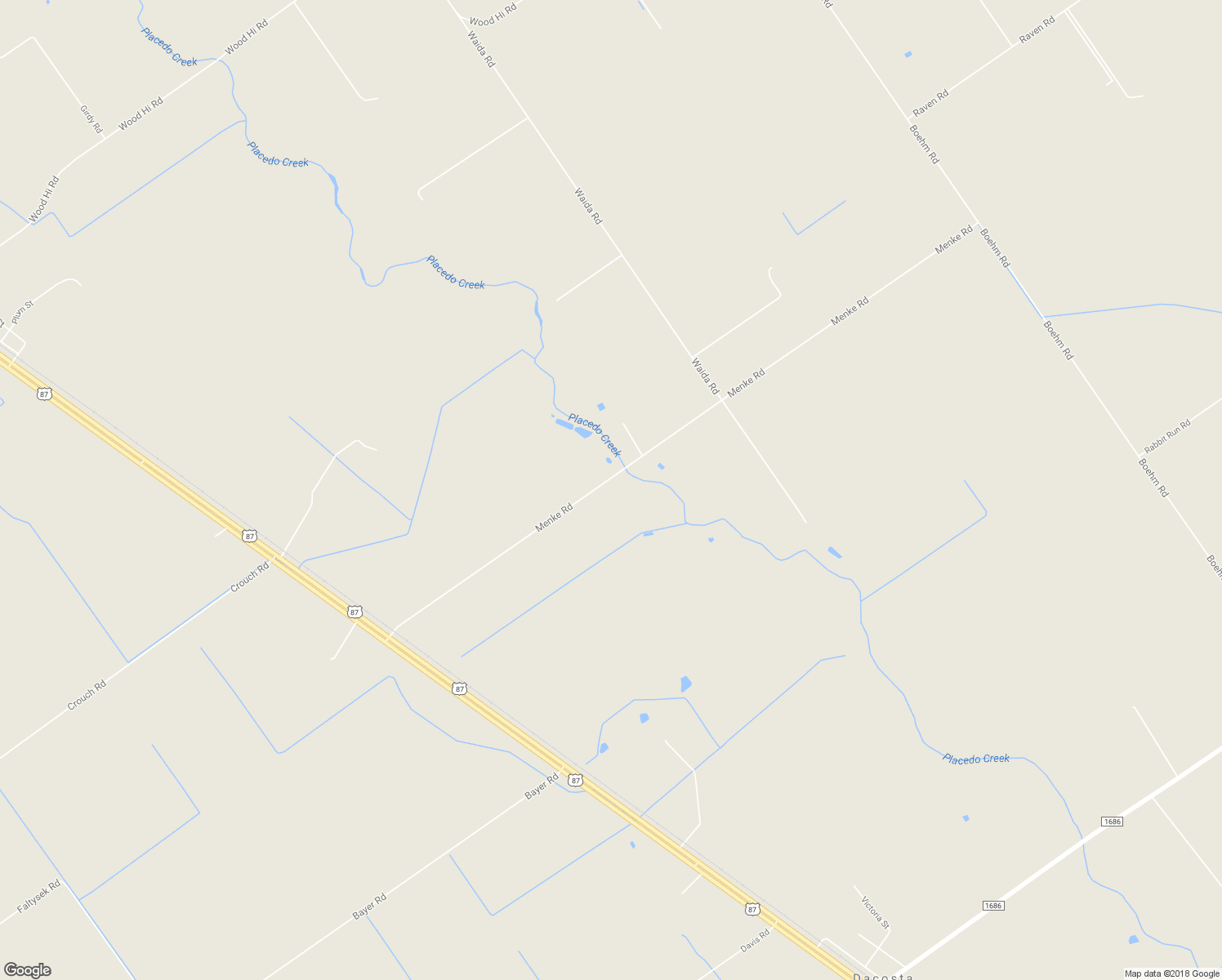 map of restaurants, bars, coffee shops, grocery stores, and more near 859 Menke Road in Victoria