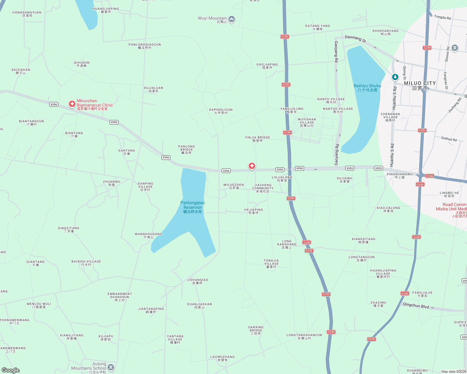map of restaurants, bars, coffee shops, grocery stores, and more near in Yueyang