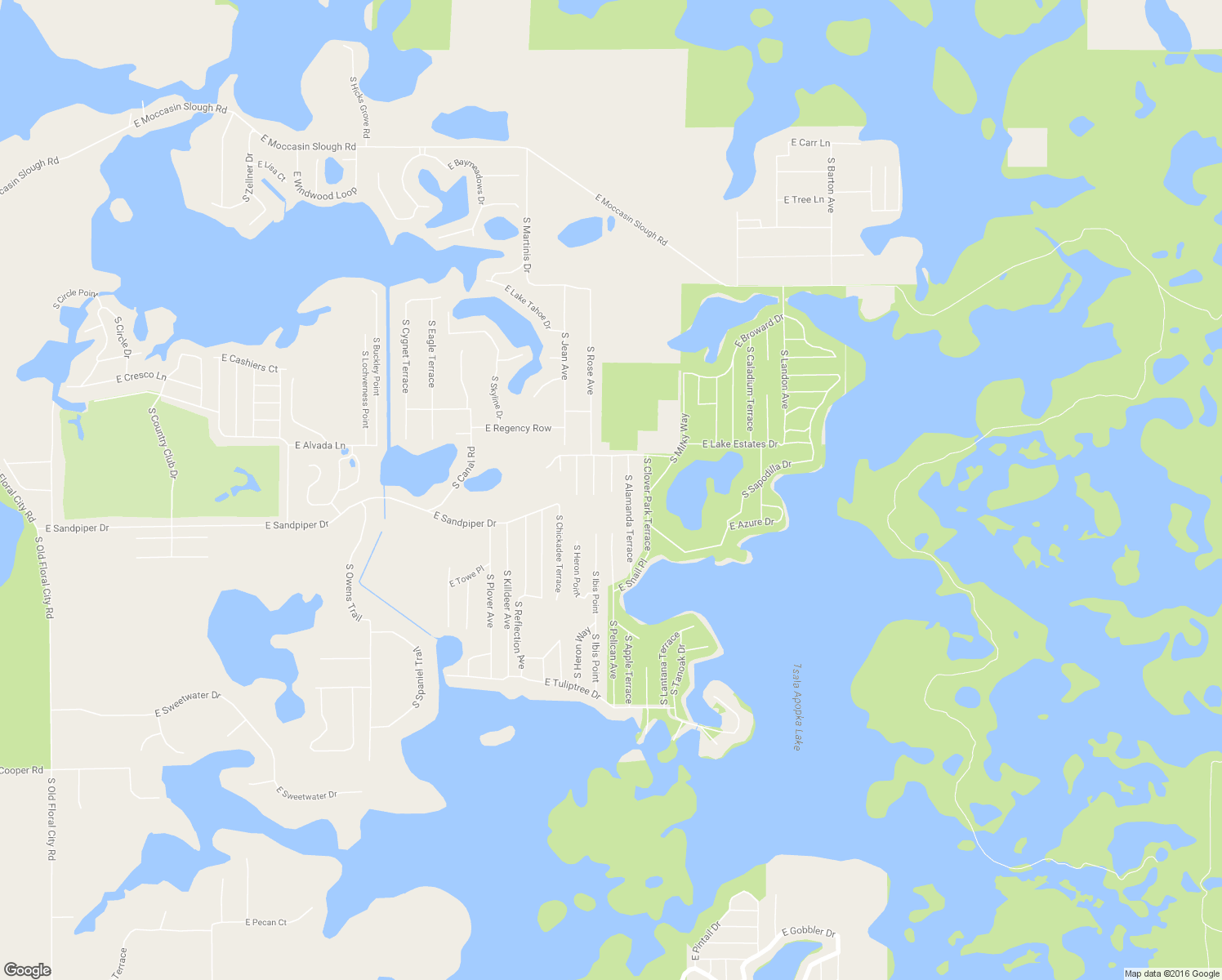 map of restaurants, bars, coffee shops, grocery stores, and more near 3658 South Pelican Avenue in Inverness