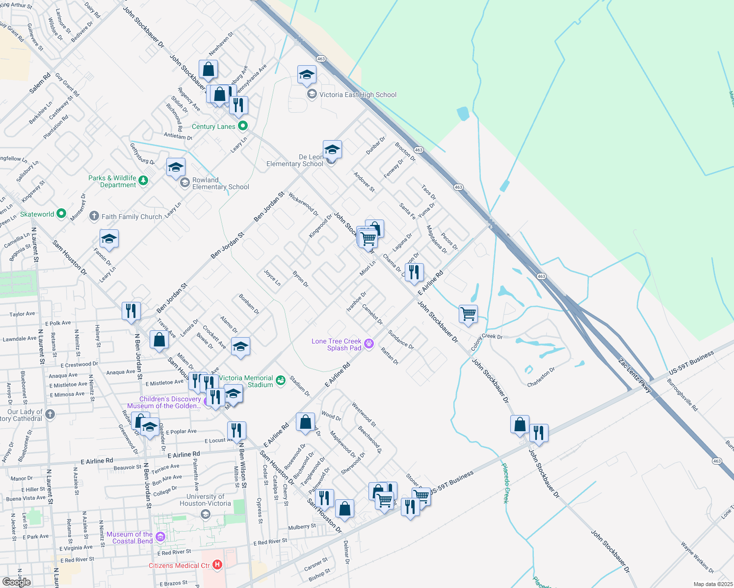510 Ivanhoe Drive, Victoria TX Walk Score