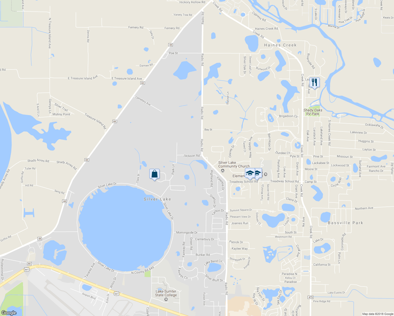map of restaurants, bars, coffee shops, grocery stores, and more near 9926 Jackson Road in Leesburg