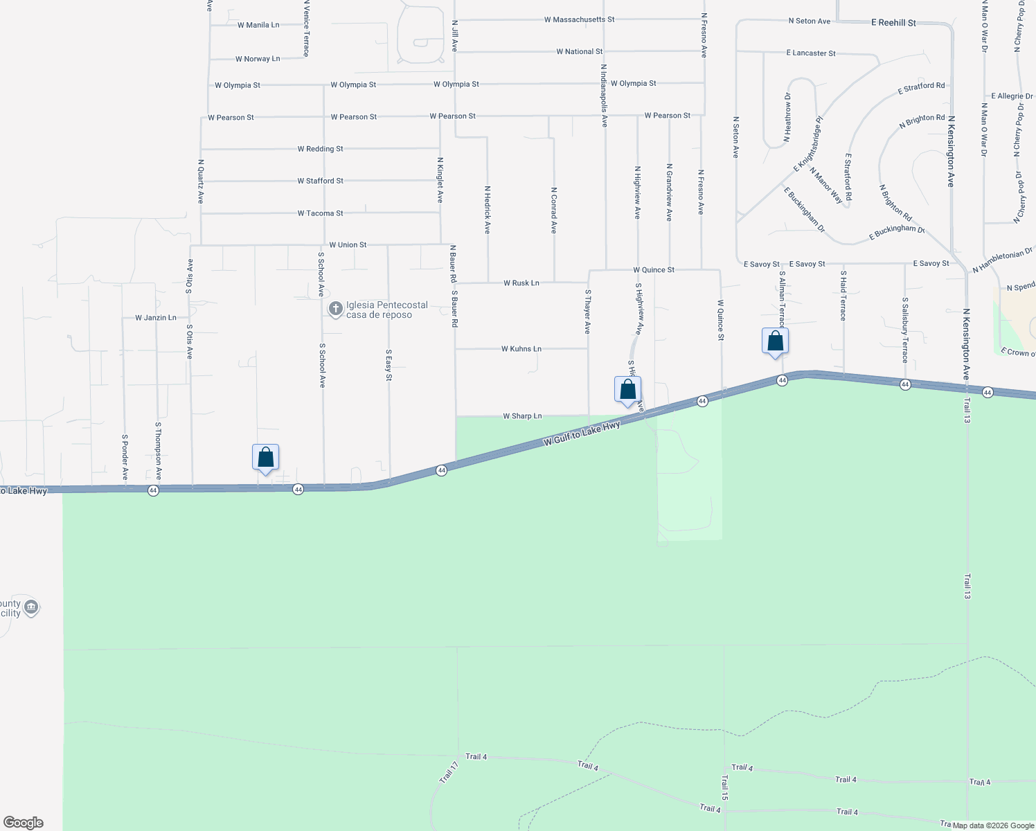 map of restaurants, bars, coffee shops, grocery stores, and more near 765 West Sharp Lane in Lecanto