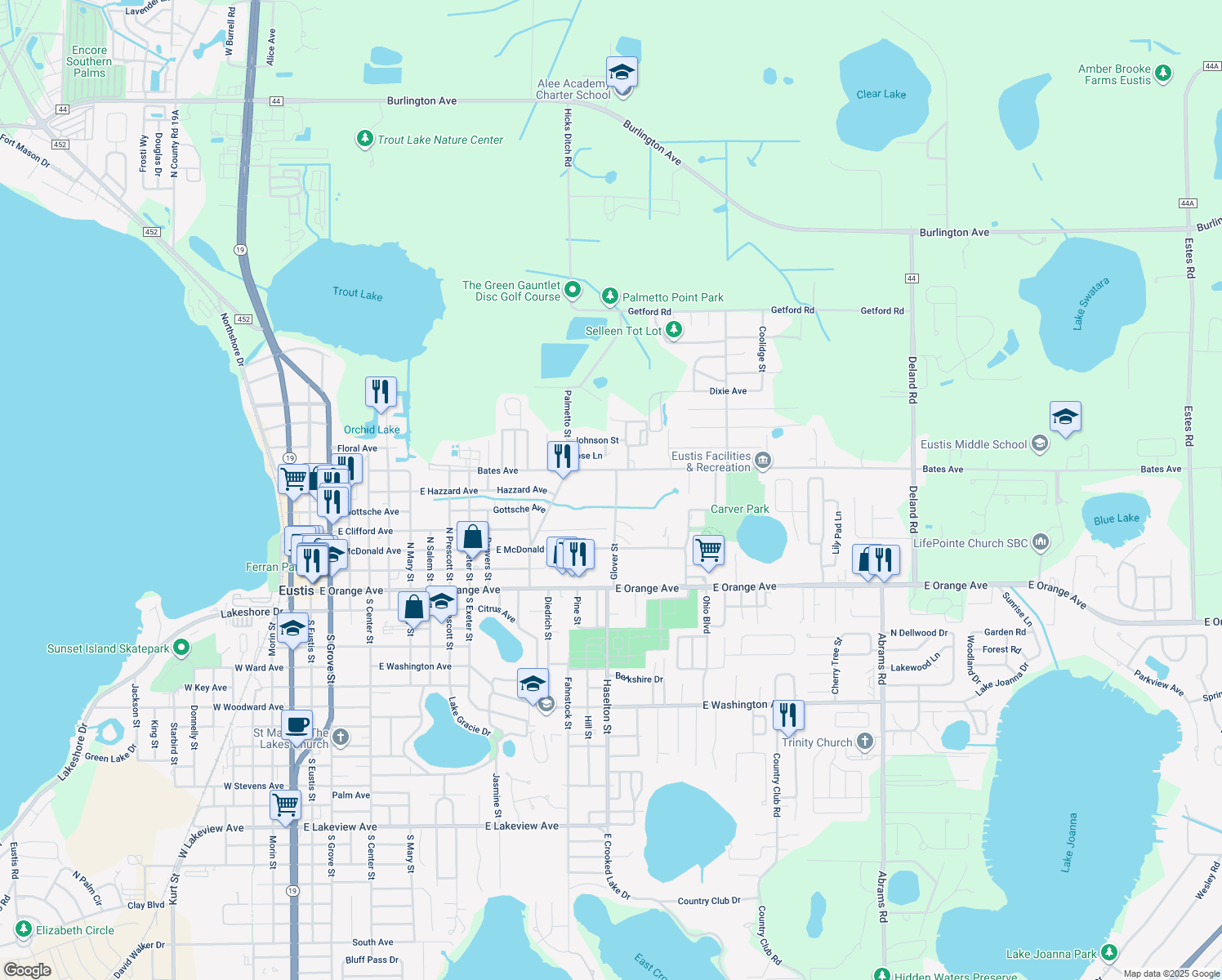 510 Glover Street, Eustis FL Walk Score