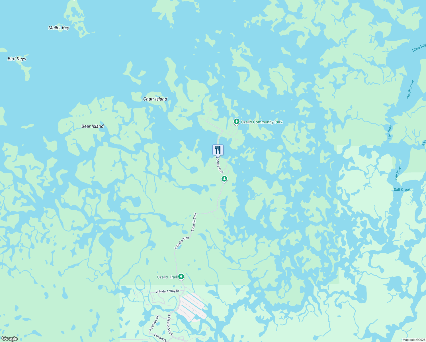 21 North Ozello Trail, Crystal River FL Walk Score