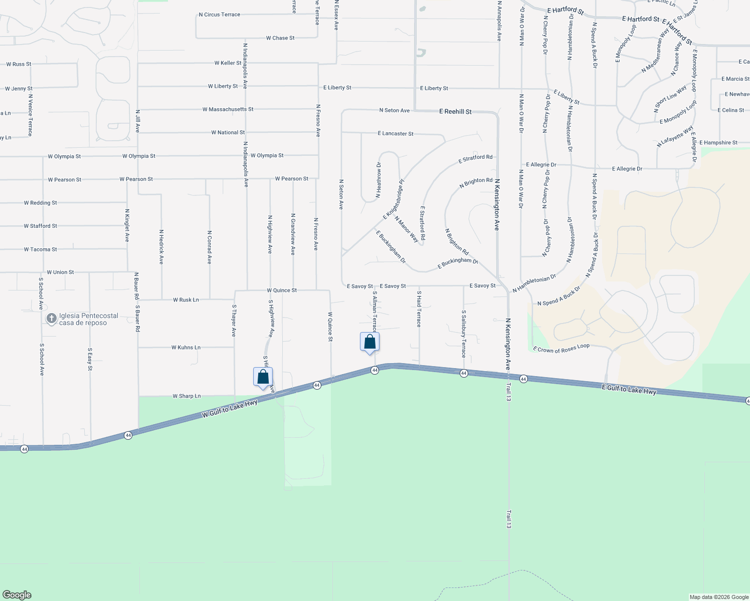 map of restaurants, bars, coffee shops, grocery stores, and more near 25 South Allman Terrace in Lecanto