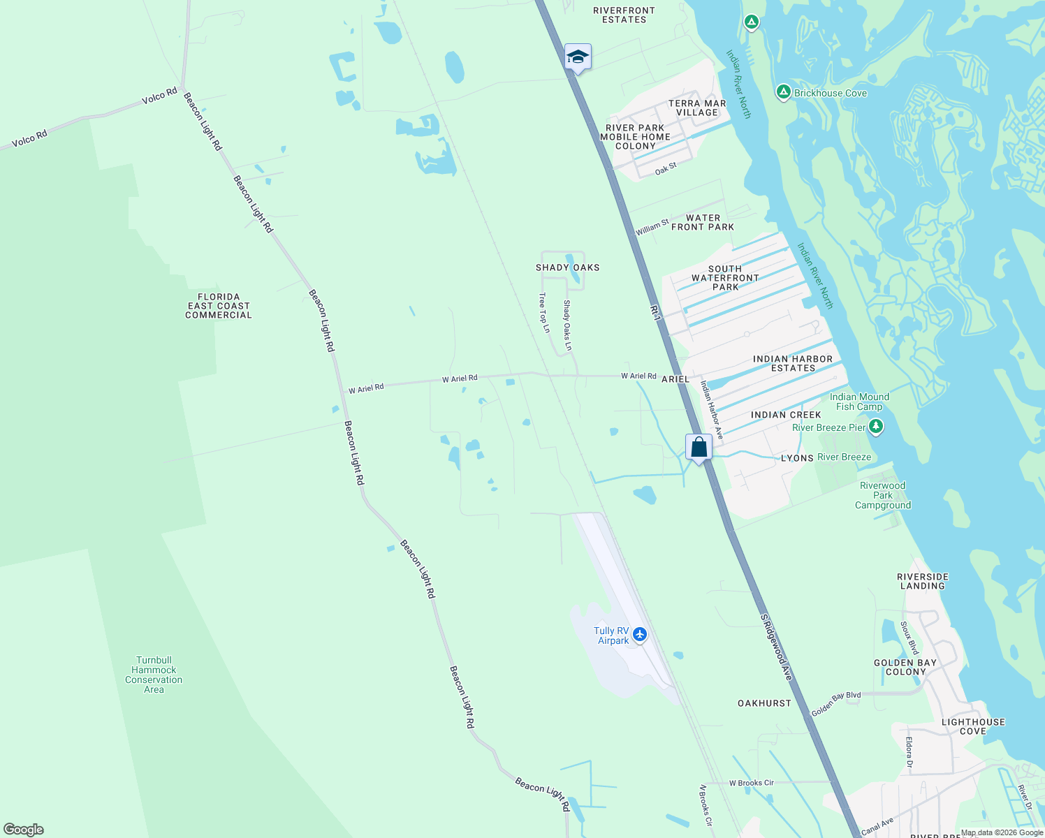 map of restaurants, bars, coffee shops, grocery stores, and more near 4701 Blair Road in Edgewater