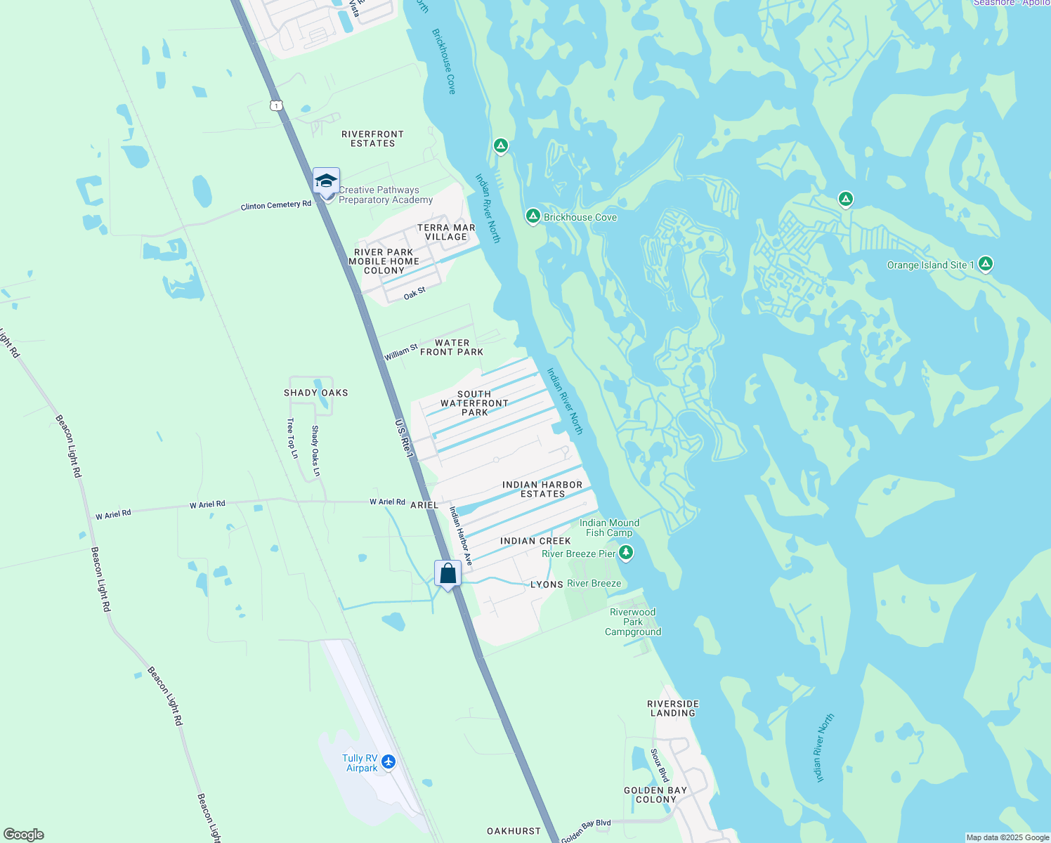 map of restaurants, bars, coffee shops, grocery stores, and more near 173 Douglas Street in Edgewater