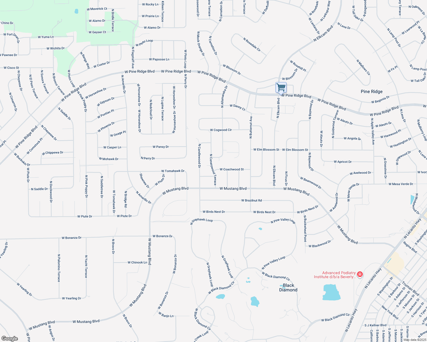 map of restaurants, bars, coffee shops, grocery stores, and more near 4497 North Canarywood Terrace in Beverly Hills
