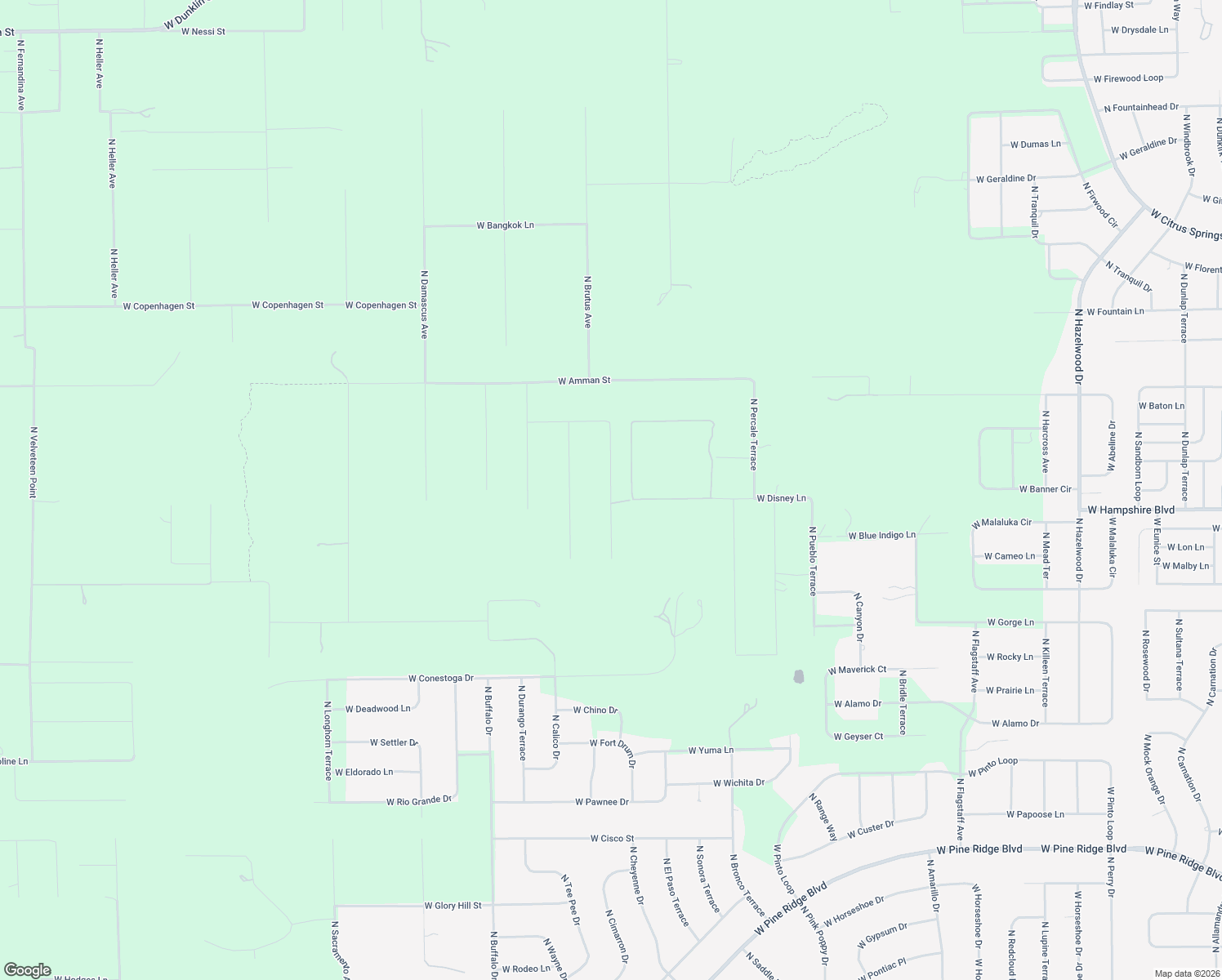map of restaurants, bars, coffee shops, grocery stores, and more near 6537 North Turquoise Point in Dunnellon