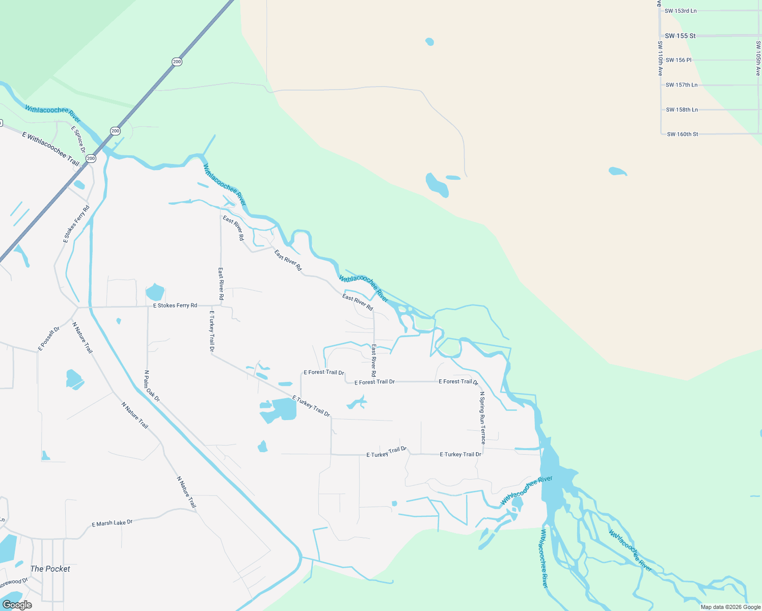 map of restaurants, bars, coffee shops, grocery stores, and more near 6427 East Werner Court in Hernando