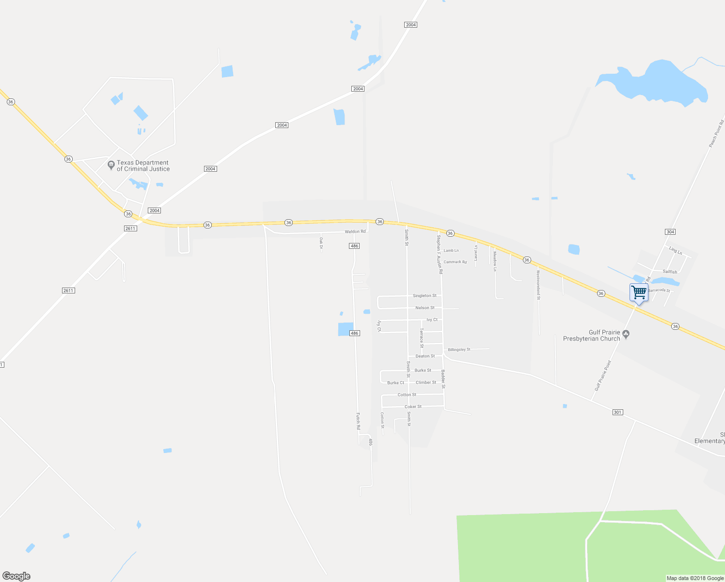 map of restaurants, bars, coffee shops, grocery stores, and more near 331 County Road 486 in Freeport