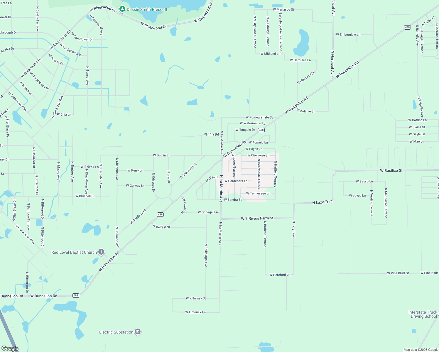 map of restaurants, bars, coffee shops, grocery stores, and more near 10055 West Ohio Drive in Crystal River