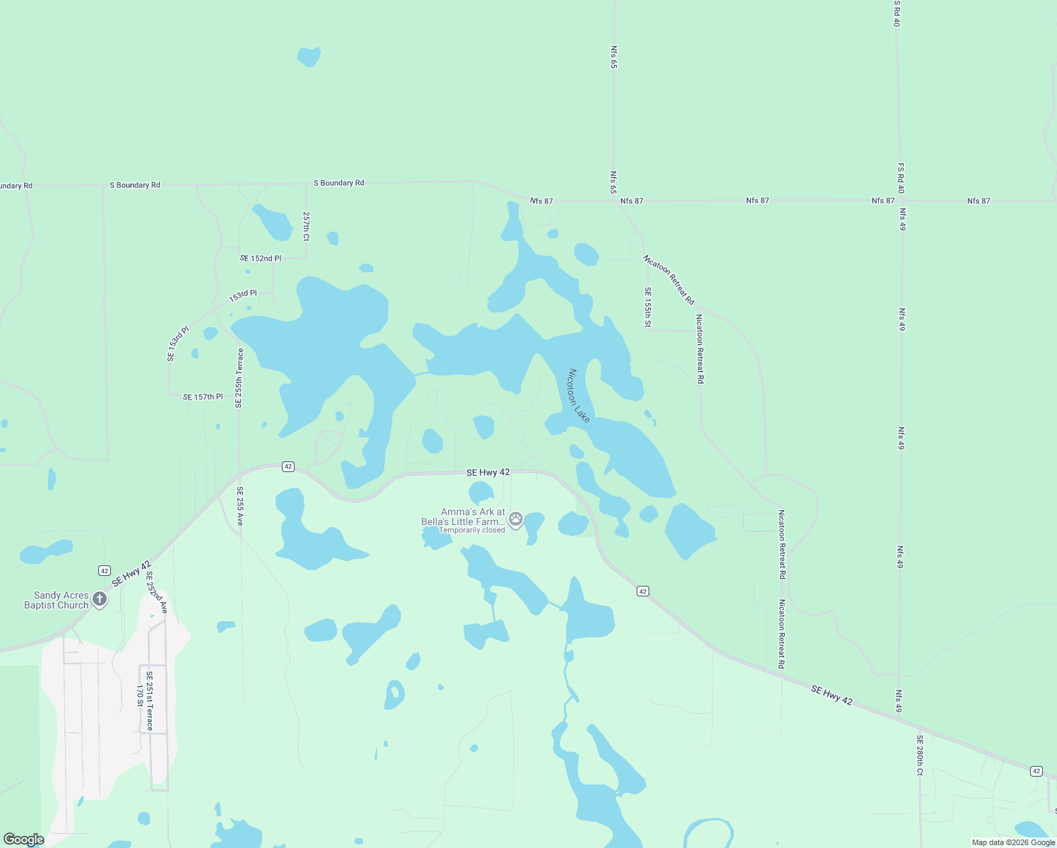 map of restaurants, bars, coffee shops, grocery stores, and more near 15878 Southeast 265th Court Road in Umatilla