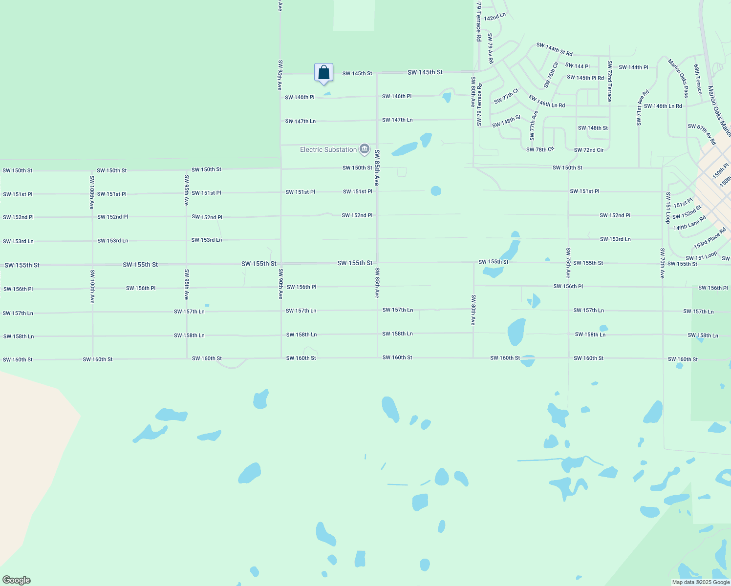 map of restaurants, bars, coffee shops, grocery stores, and more near 8564 Southwest 156th Place in Dunnellon