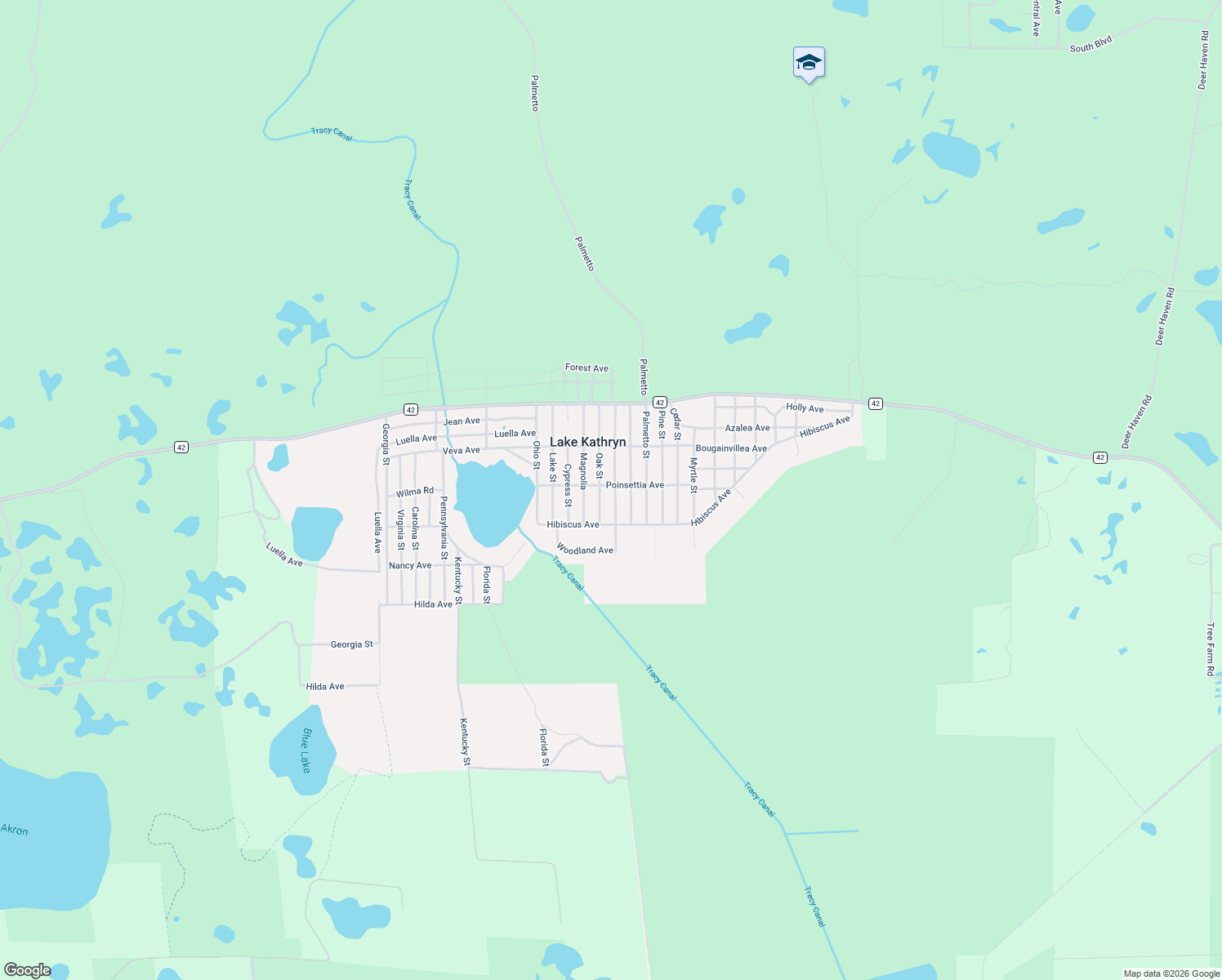 map of restaurants, bars, coffee shops, grocery stores, and more near 45605 Oleander Street in Paisley