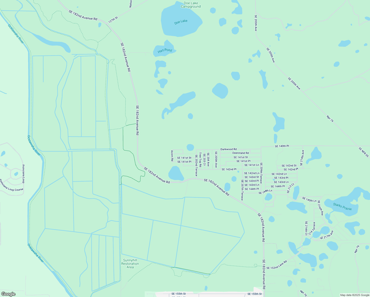 map of restaurants, bars, coffee shops, grocery stores, and more near 13999 Southeast 201st Court in Umatilla