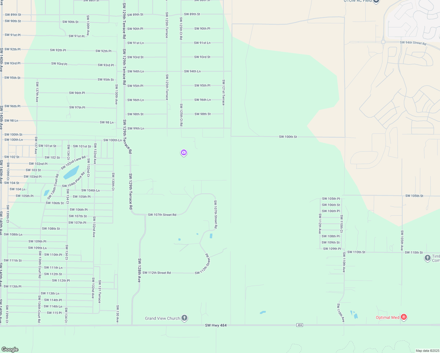 map of restaurants, bars, coffee shops, grocery stores, and more near 12097 Southwest 103rd Lane in Dunnellon