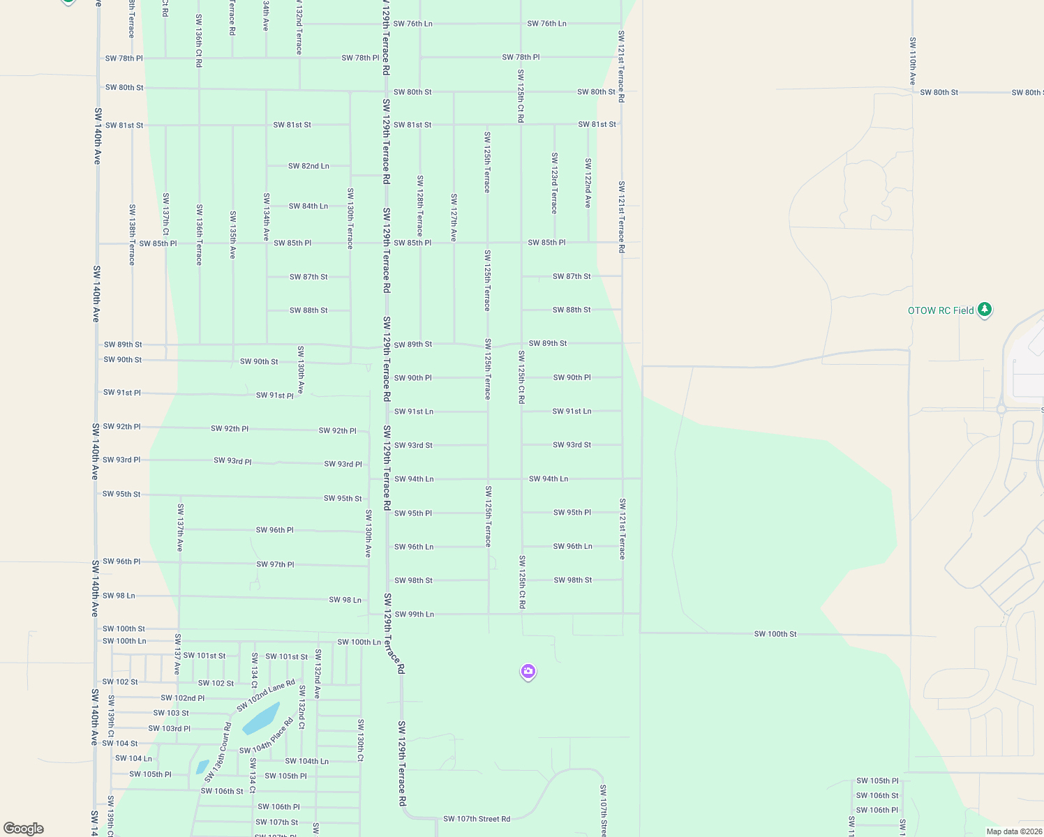 map of restaurants, bars, coffee shops, grocery stores, and more near 9200 Southwest 125th Court Road in Dunnellon