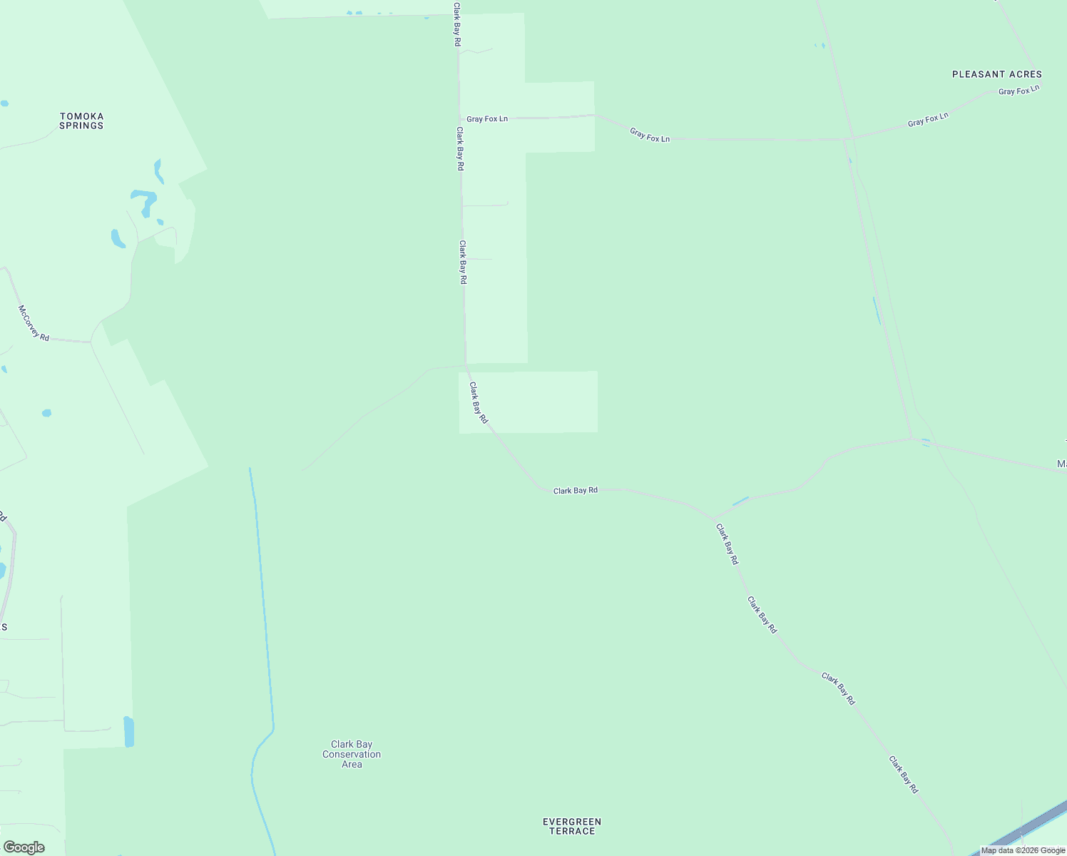 map of restaurants, bars, coffee shops, grocery stores, and more near 1080 Clark Bay Rd in DeLand