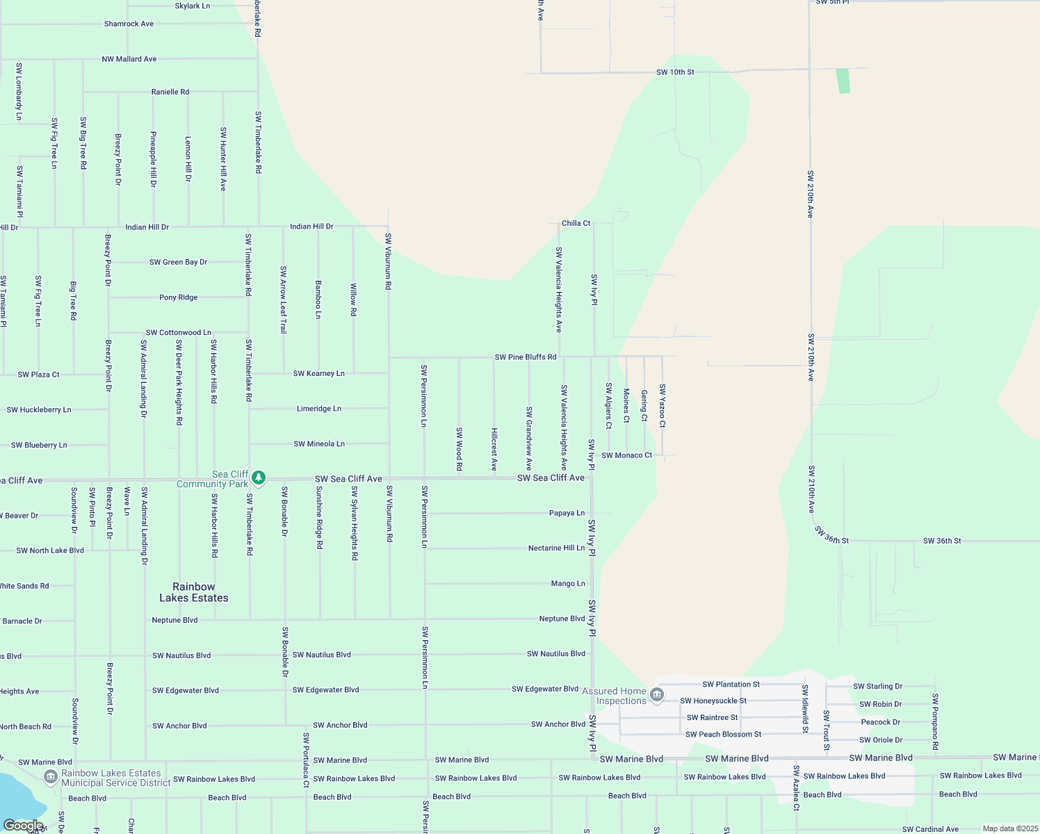 map of restaurants, bars, coffee shops, grocery stores, and more near 2132 Southwest Grandview Avenue in Dunnellon