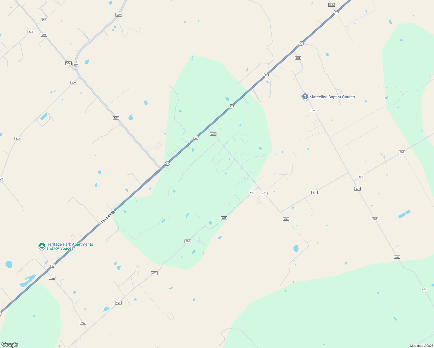 map of restaurants, bars, coffee shops, grocery stores, and more near 280 County Road 403 in Floresville
