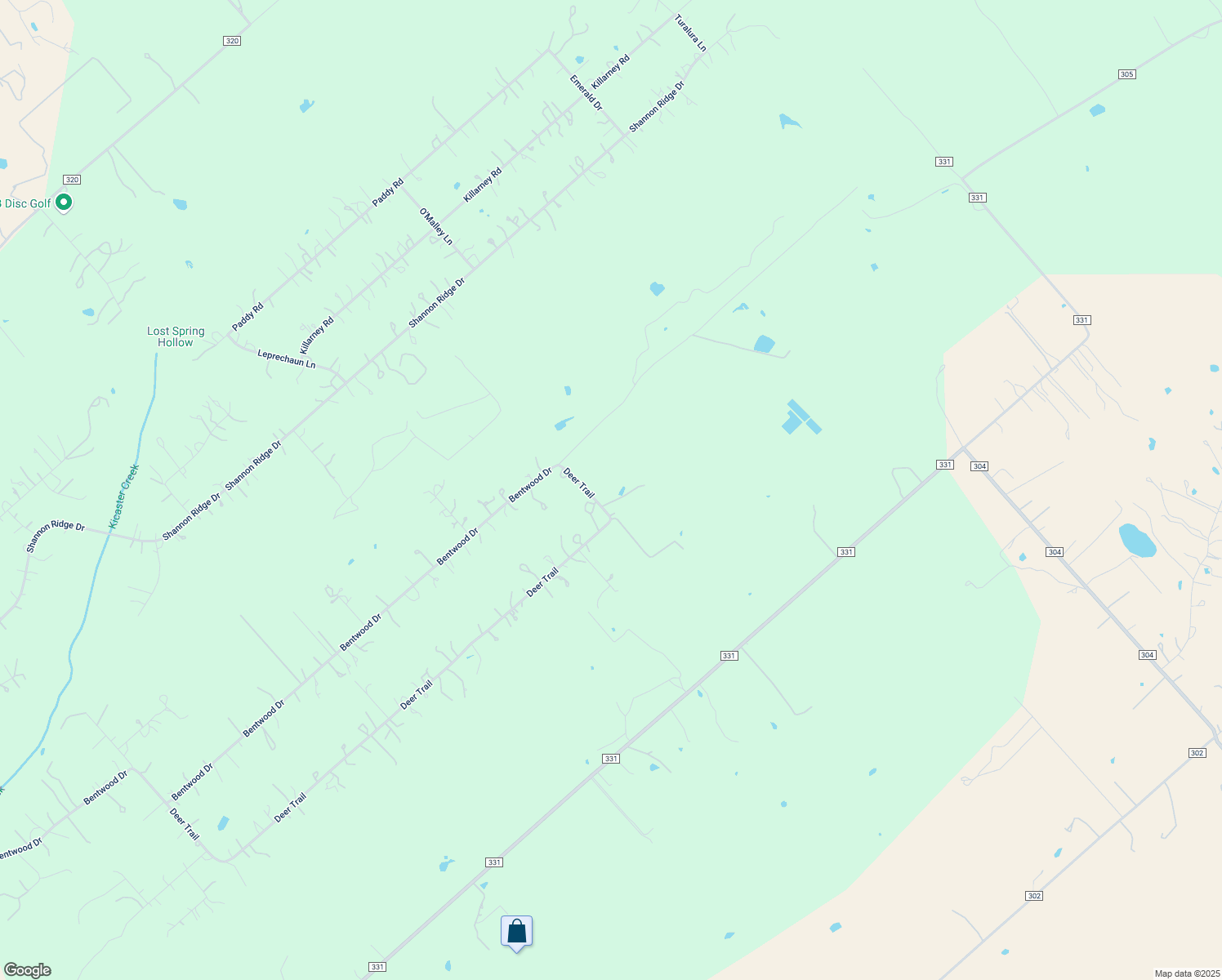 map of restaurants, bars, coffee shops, grocery stores, and more near 2063 Deer Trail in Floresville