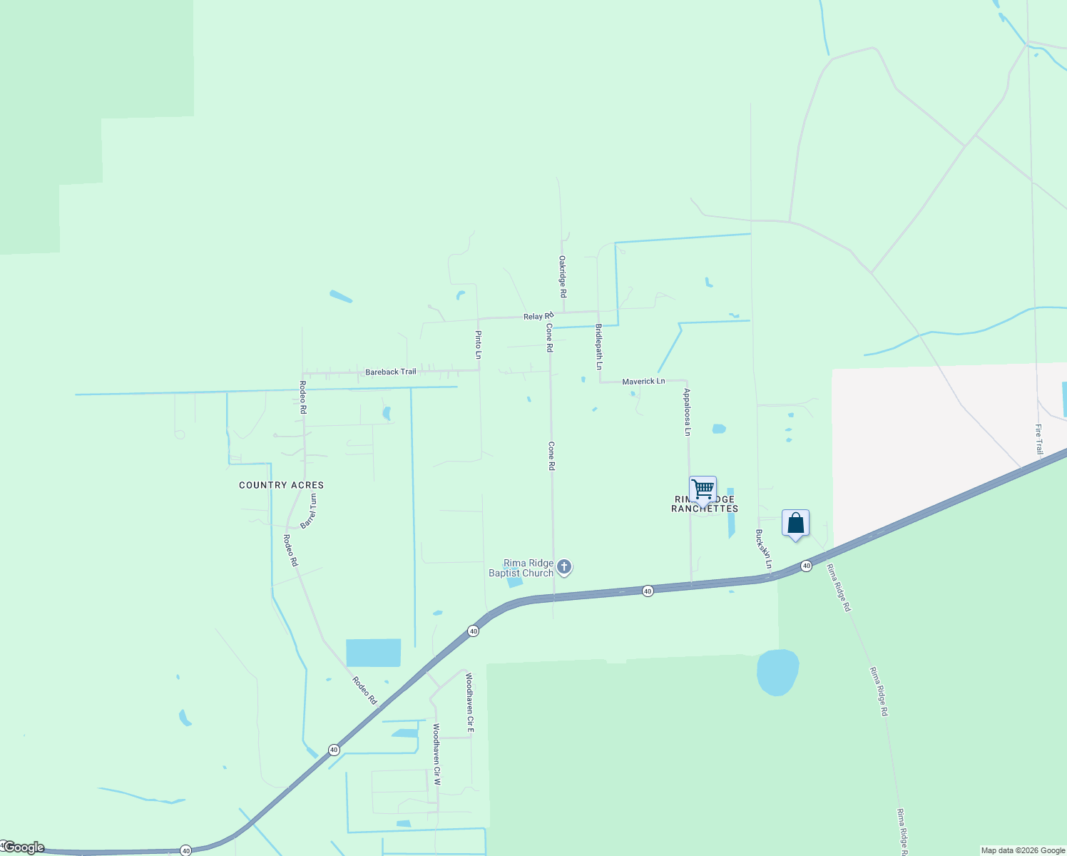 map of restaurants, bars, coffee shops, grocery stores, and more near 158 Cone Road in Ormond Beach