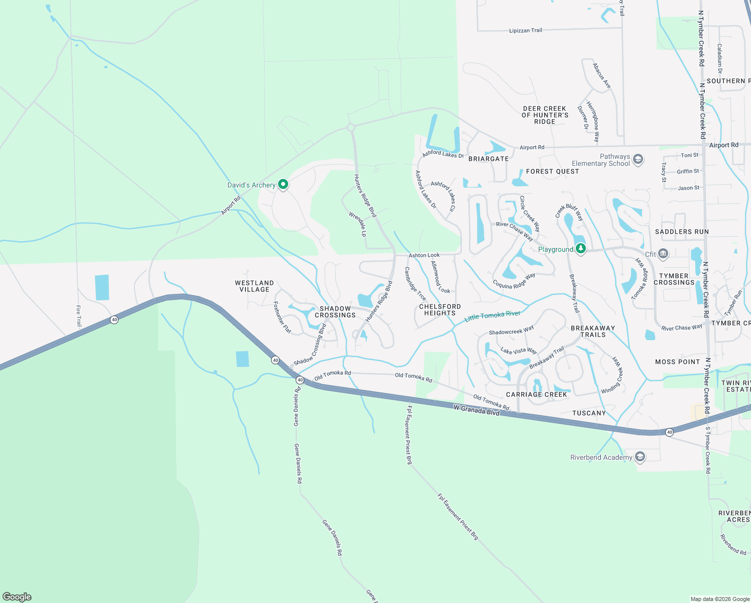 map of restaurants, bars, coffee shops, grocery stores, and more near 10 Foxbrow Look in Ormond Beach