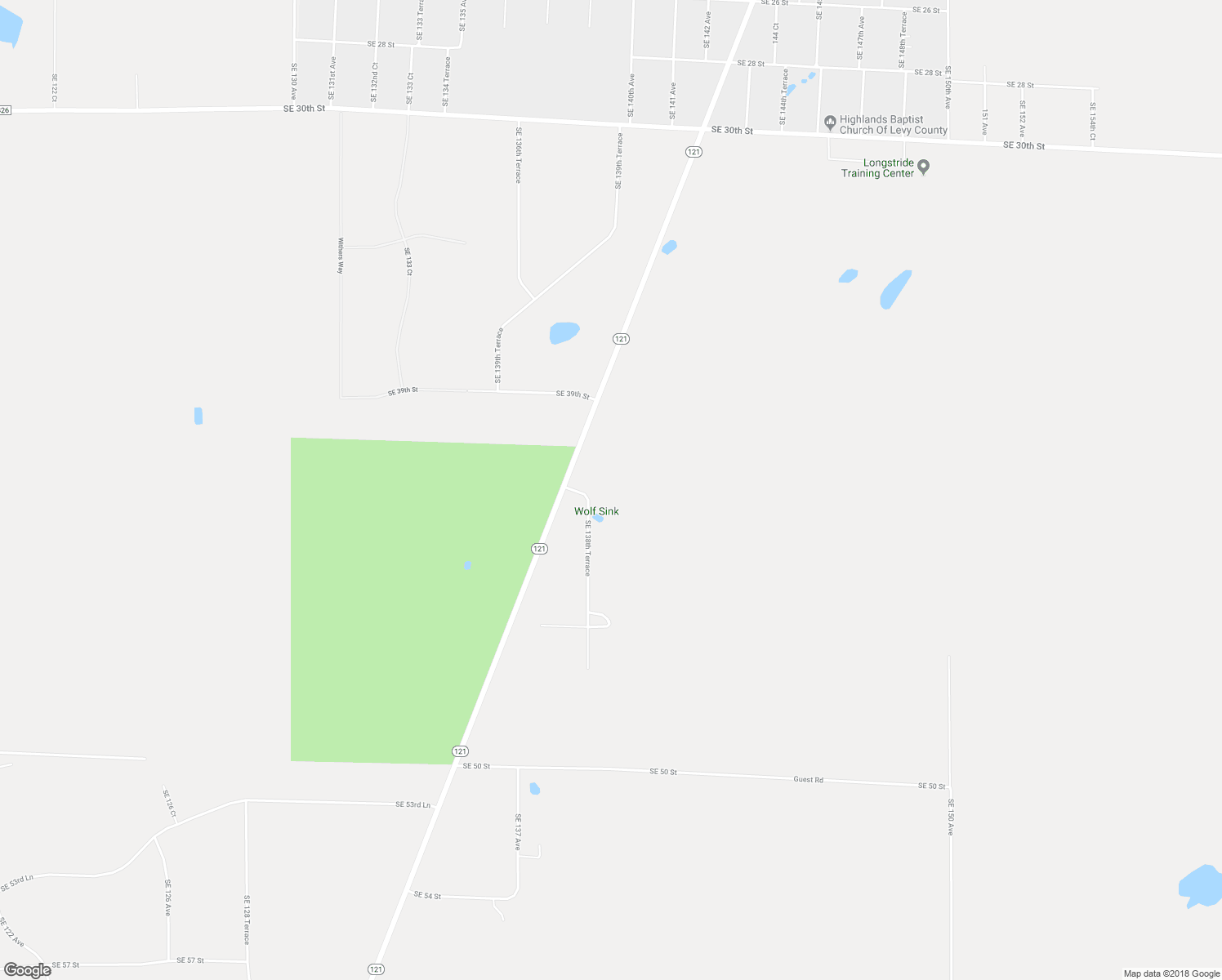 map of restaurants, bars, coffee shops, grocery stores, and more near 4151 Southeast 138th Terrace in Morriston