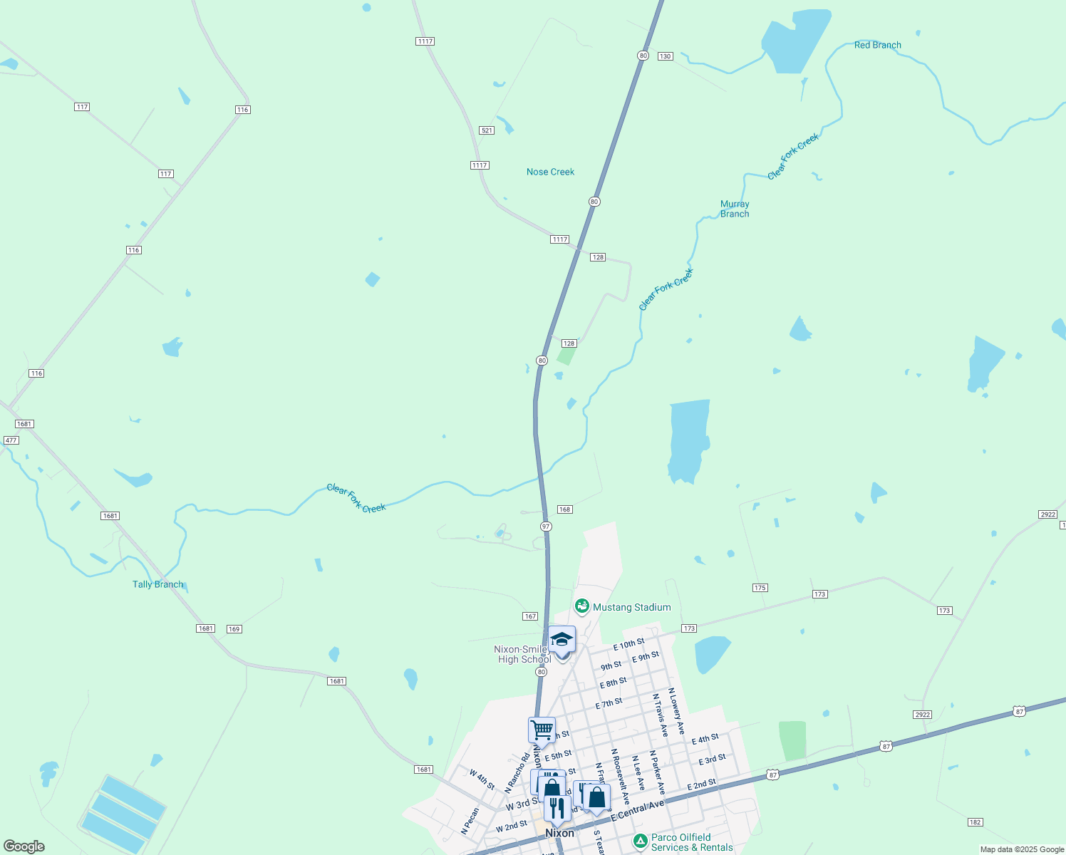 1270 Texas 80, Nixon TX Walk Score