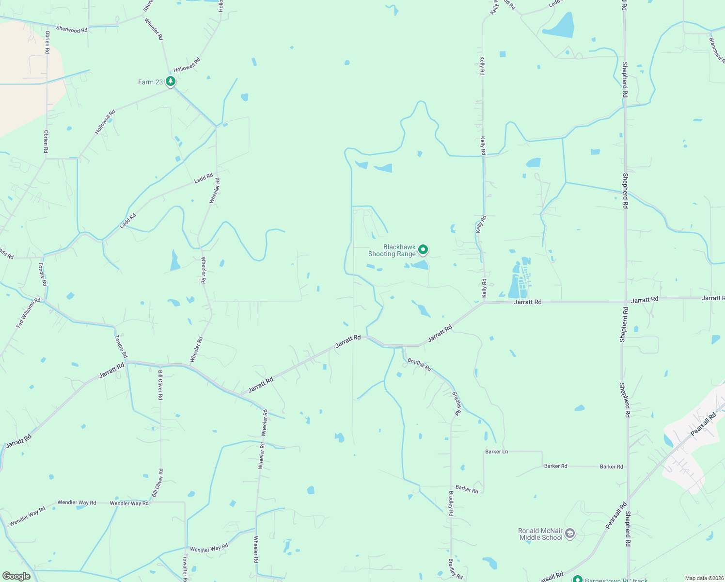 map of restaurants, bars, coffee shops, grocery stores, and more near 13030 Luckey Rd in Atascosa