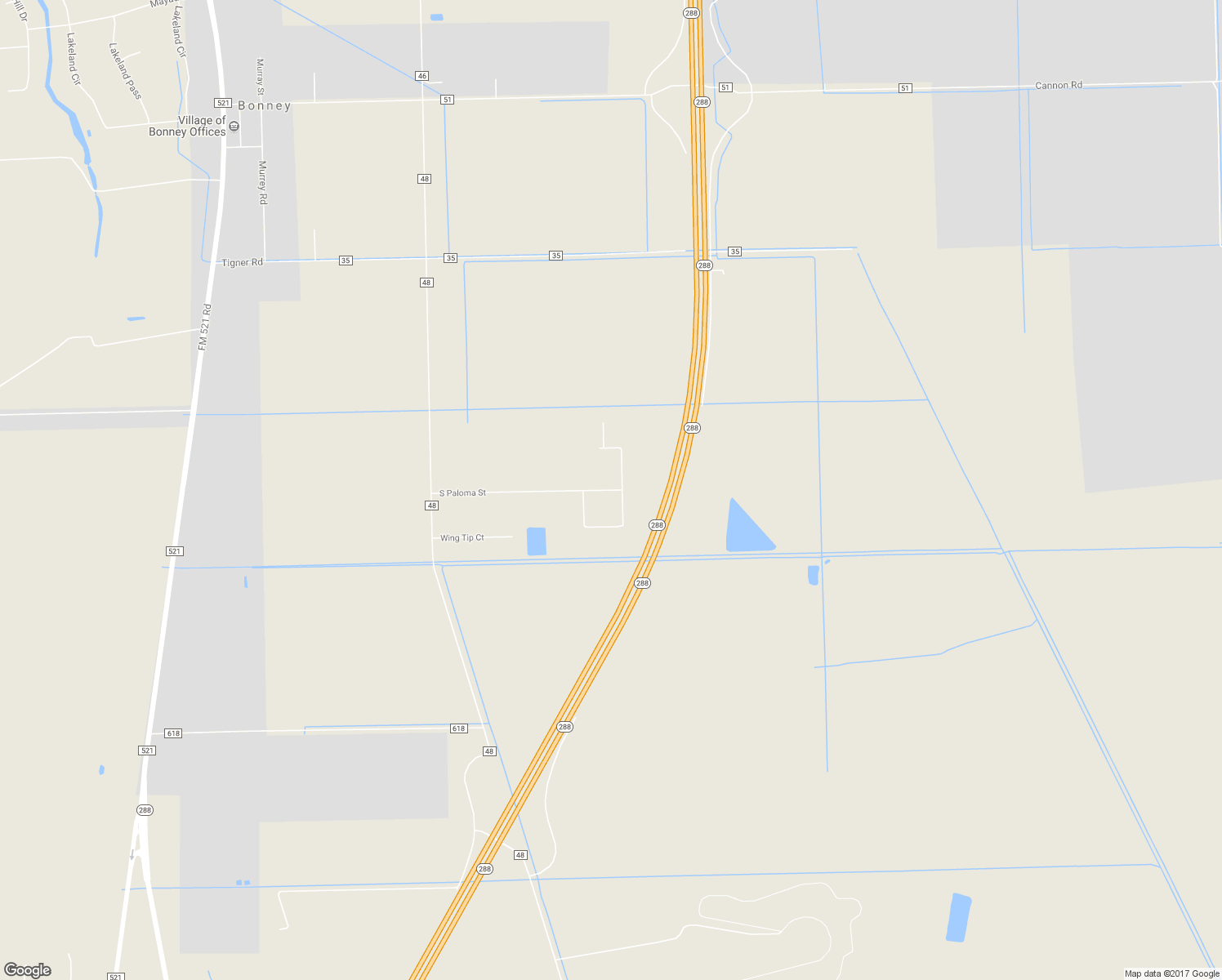 map of restaurants, bars, coffee shops, grocery stores, and more near 1080 South Paloma Drive in Rosharon