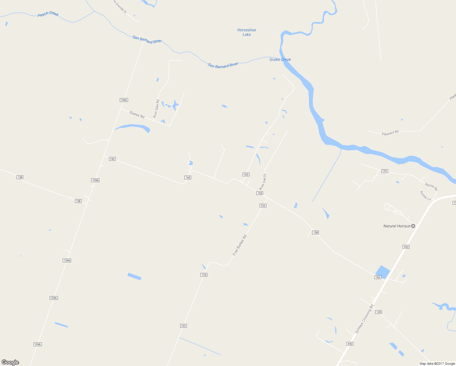 map of restaurants, bars, coffee shops, grocery stores, and more near Shipsack Road in Wharton County