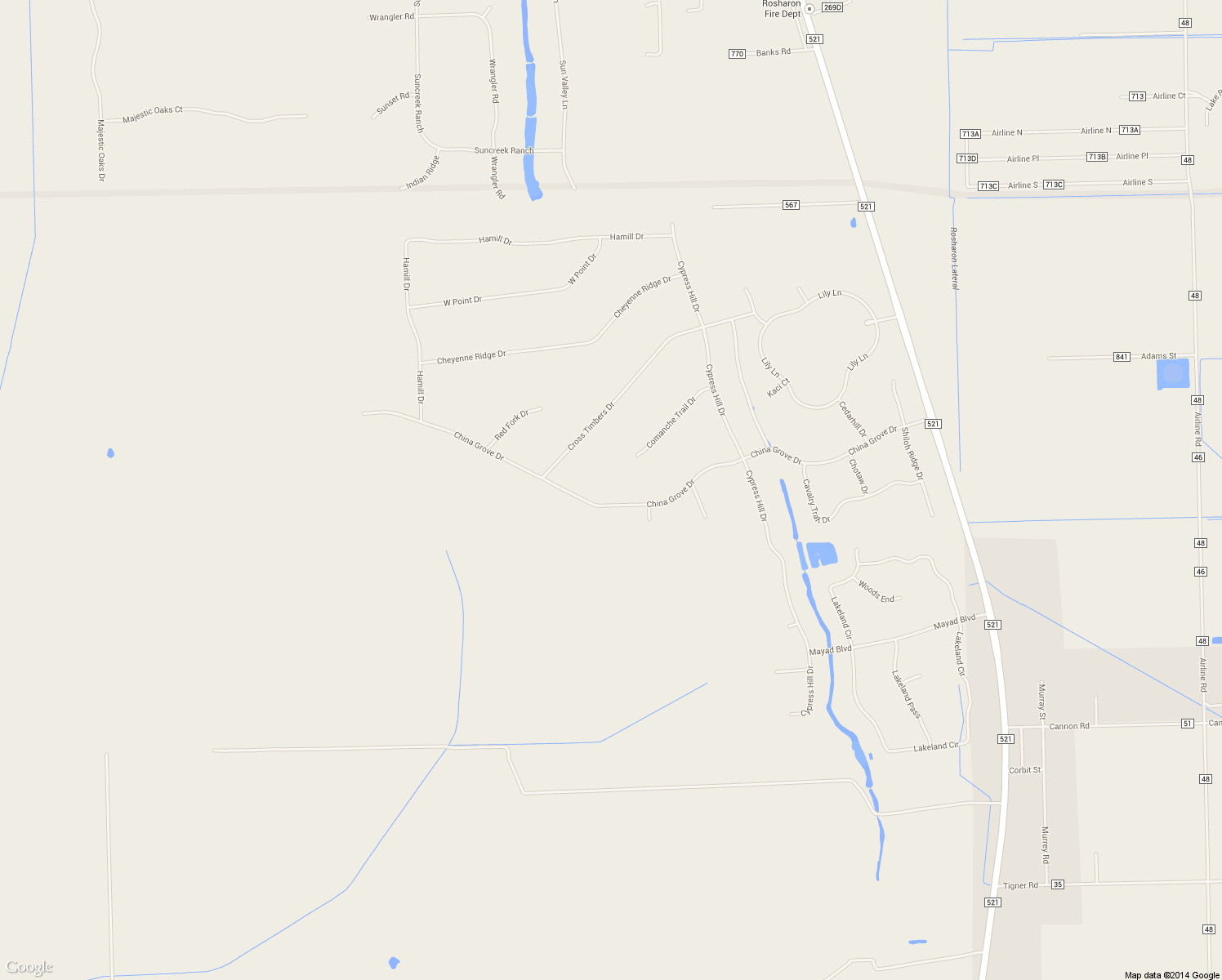 map of restaurants, bars, coffee shops, grocery stores, and more near 1002 China Grove Dr in Rosharon