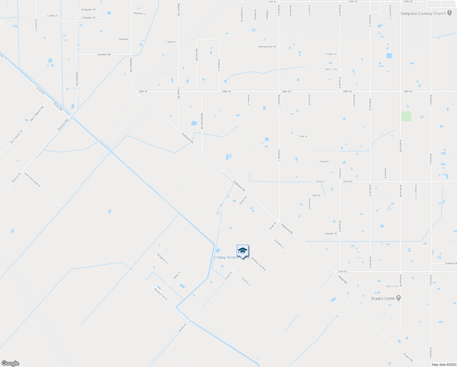 map of restaurants, bars, coffee shops, grocery stores, and more near 7218 Highland Road in Santa Fe