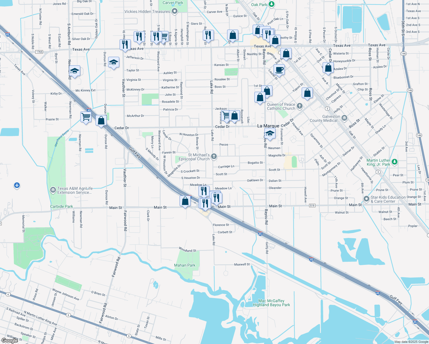 2422 Scott Street, La Marque TX Walk Score