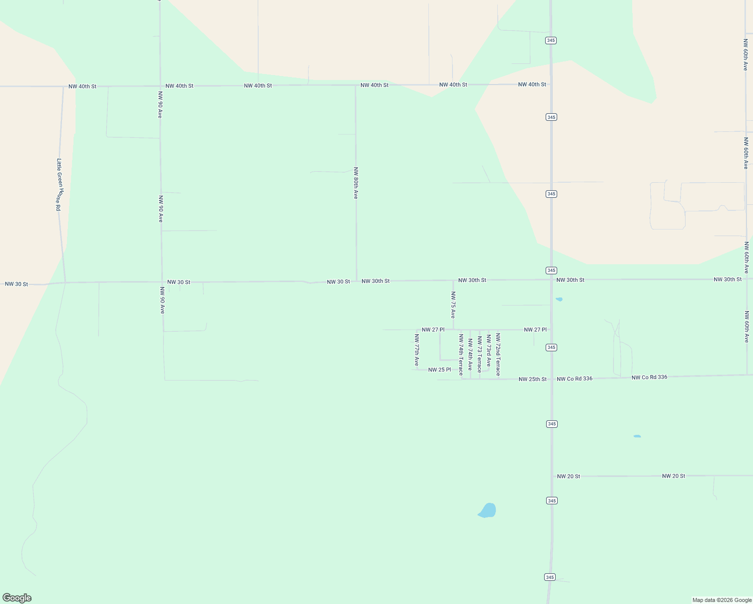 map of restaurants, bars, coffee shops, grocery stores, and more near 8050 Northwest 30 Street in Chiefland