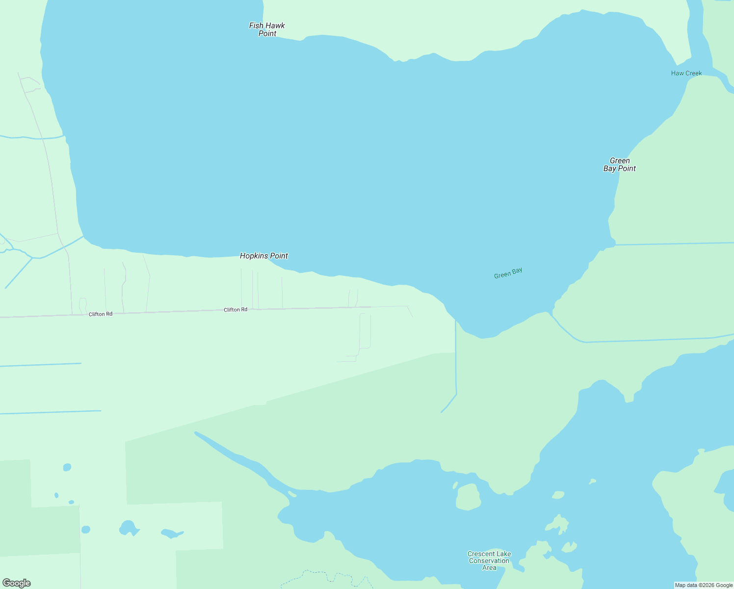 map of restaurants, bars, coffee shops, grocery stores, and more near 554 Clifton Road in Crescent City