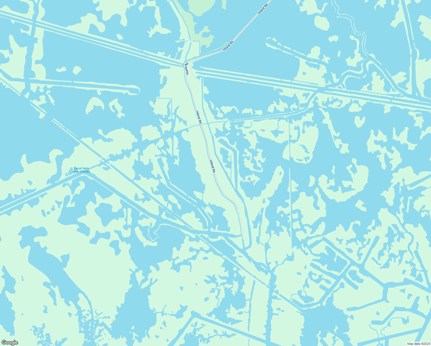 map of restaurants, bars, coffee shops, grocery stores, and more near Isle of Jean Charles Rd in Montegut