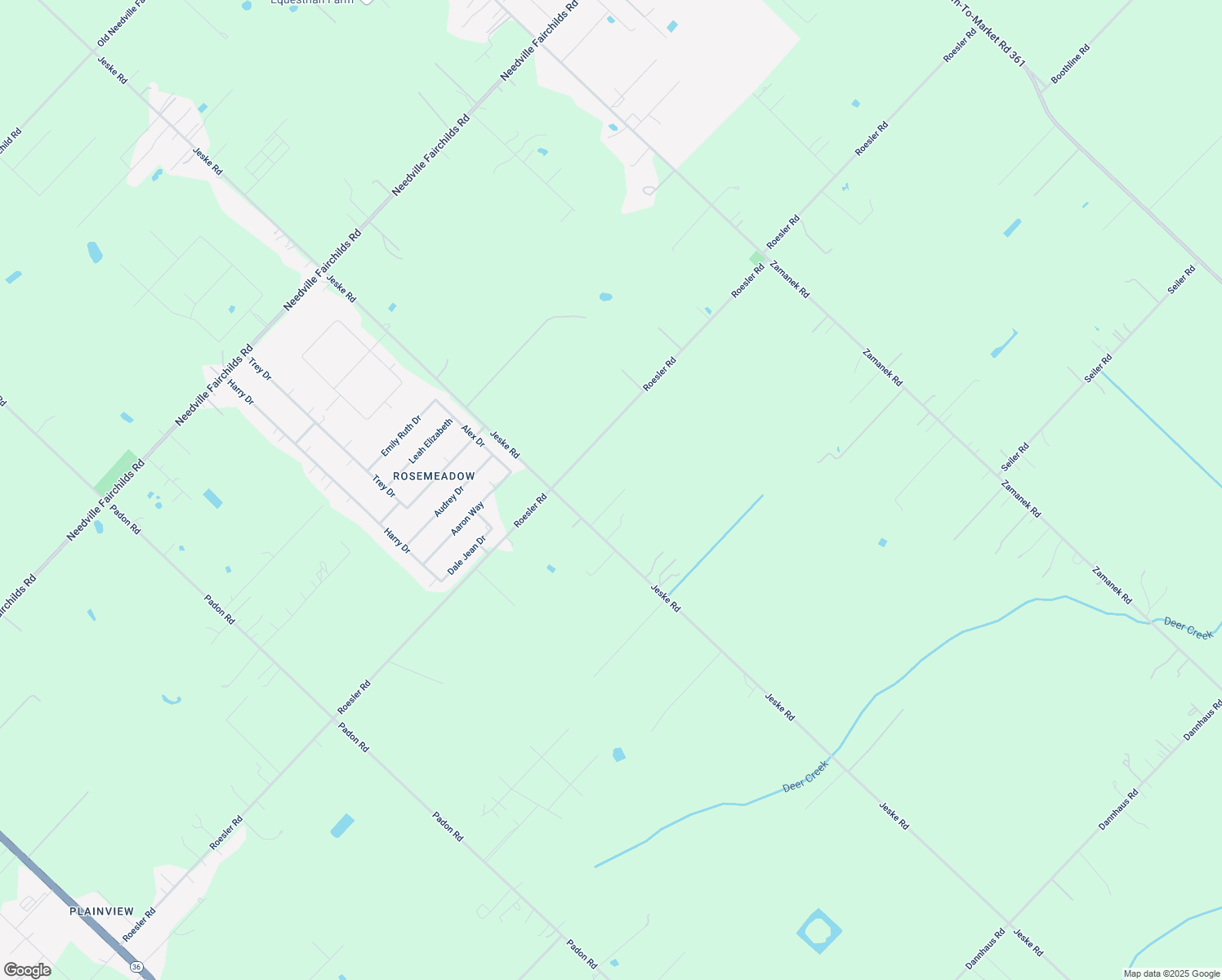 map of restaurants, bars, coffee shops, grocery stores, and more near 11203 Jeske Road in Needville