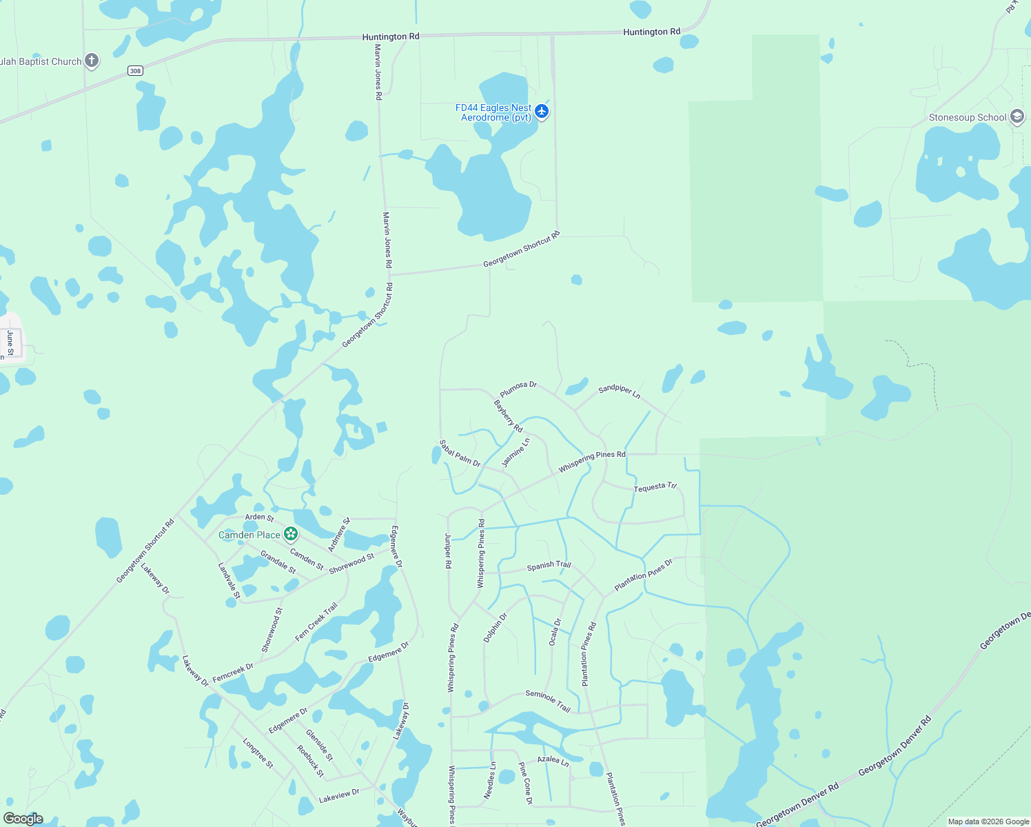 map of restaurants, bars, coffee shops, grocery stores, and more near 120 Bayberry Road in Georgetown