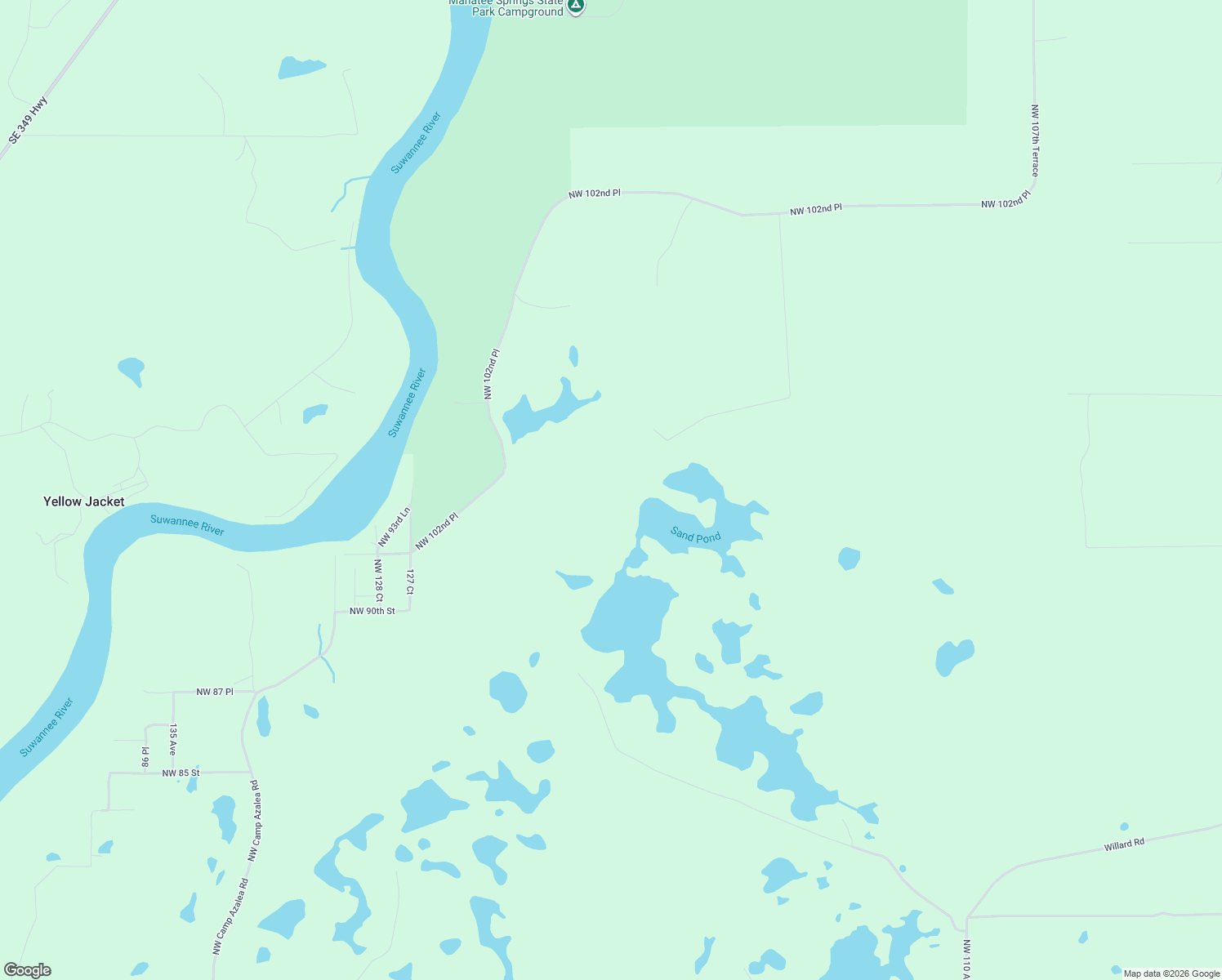 map of restaurants, bars, coffee shops, grocery stores, and more near 12251 Northwest 102nd Place in Chiefland