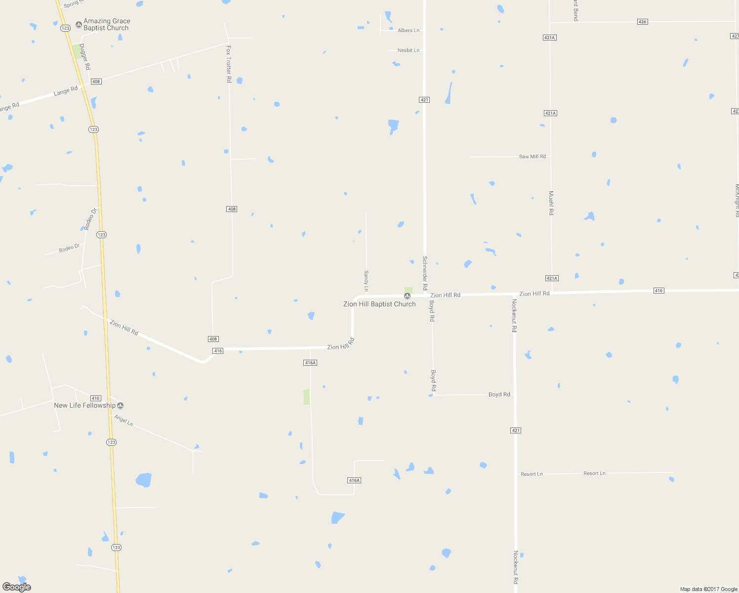 map of restaurants, bars, coffee shops, grocery stores, and more near 1750 Zion Hill Road in Seguin