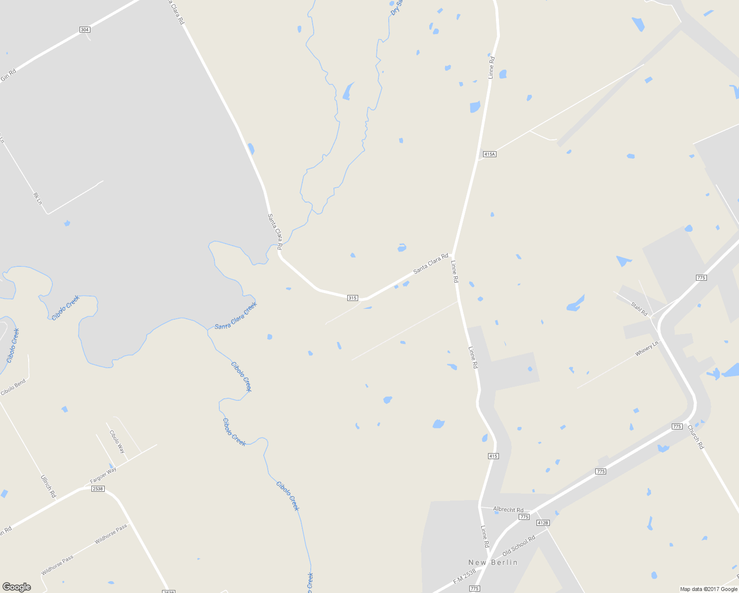 map of restaurants, bars, coffee shops, grocery stores, and more near 7020 Santa Clara Road in Seguin