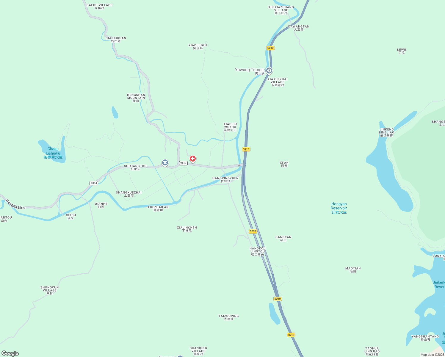 map of restaurants, bars, coffee shops, grocery stores, and more near in Jinhua