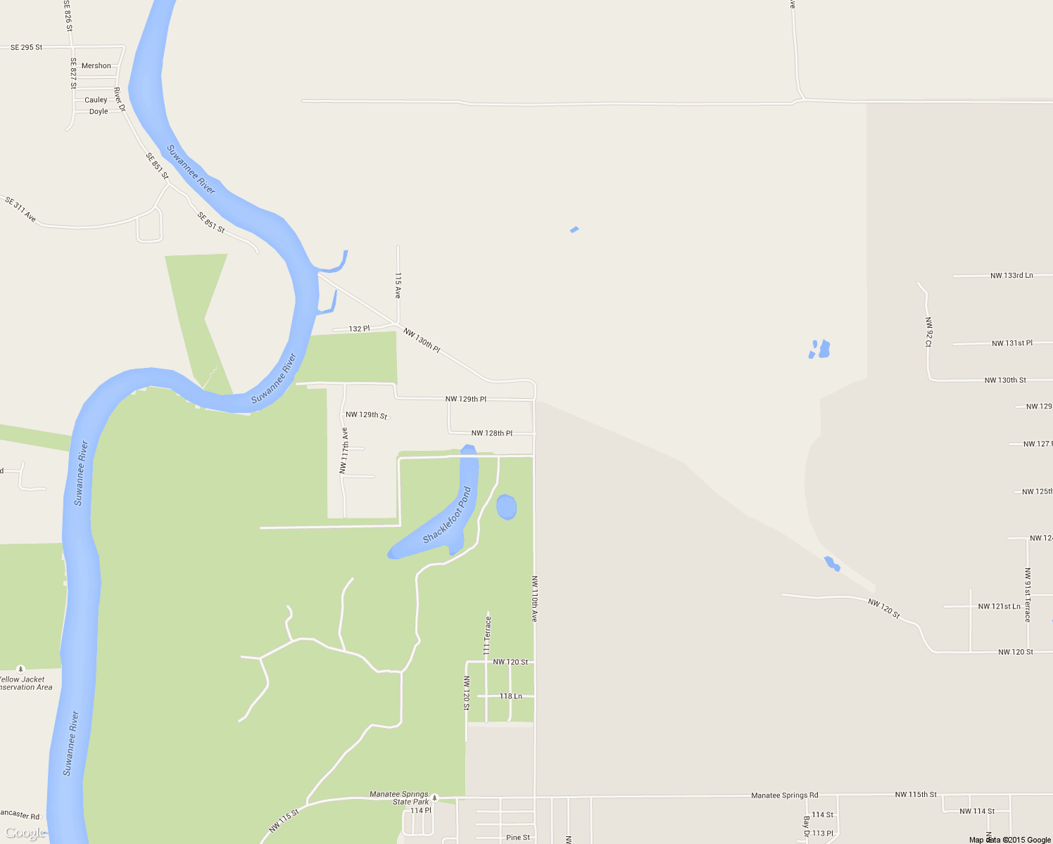 map of restaurants, bars, coffee shops, grocery stores, and more near 11051 Northwest 128th Place in Chiefland