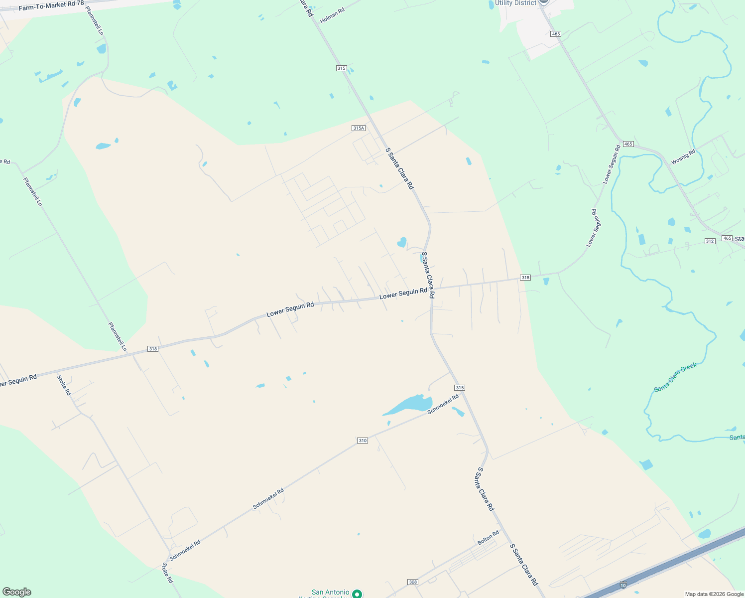 map of restaurants, bars, coffee shops, grocery stores, and more near 1985 Lower Seguin Road in Marion