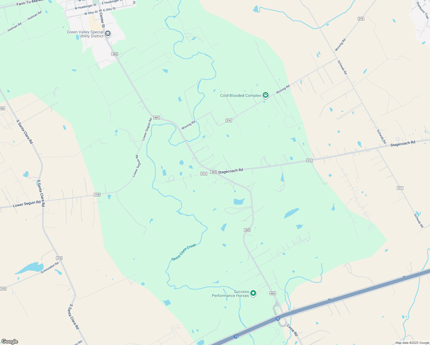 map of restaurants, bars, coffee shops, grocery stores, and more near 2098 Farm to Market 465 in Marion