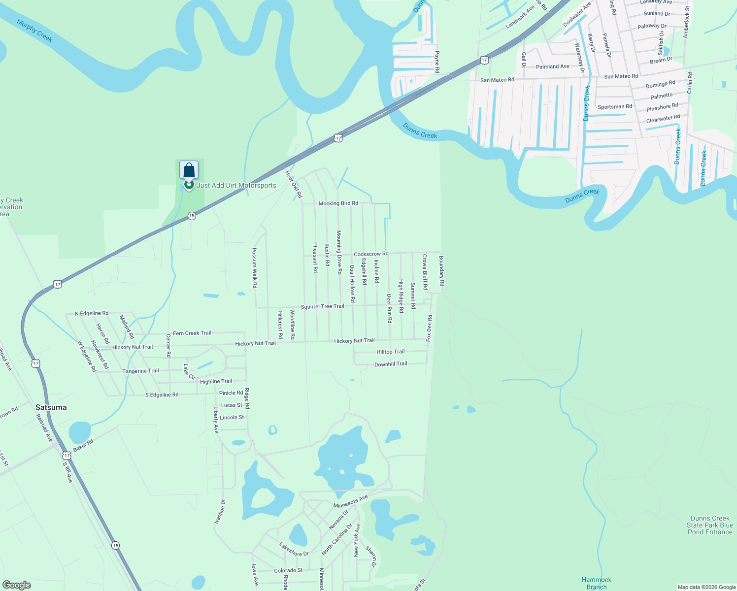 map of restaurants, bars, coffee shops, grocery stores, and more near 328 Edgehill Road in Satsuma